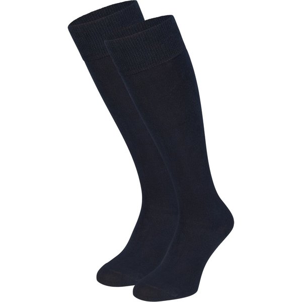 Chaussettes hautes en bambou – Bleu marine – 39-42