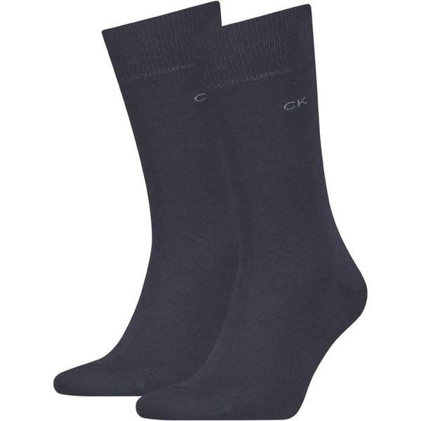 Chaussettes classiques en coton pour homme – Bleu marine – Pointures 39 à 42