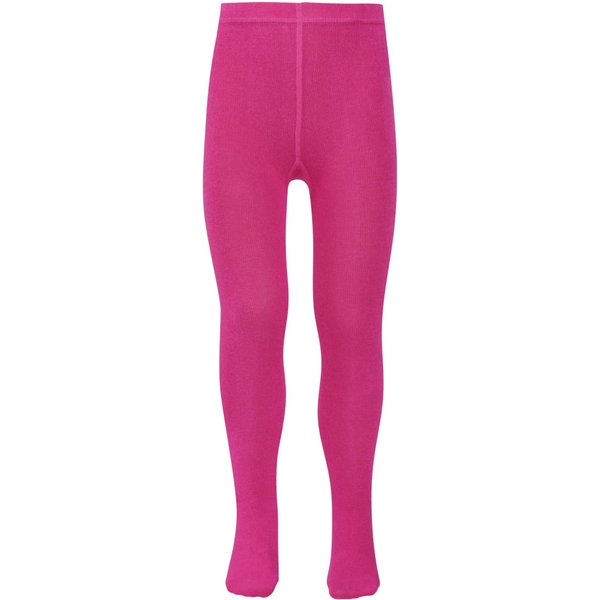 Collants en coton pour enfants – Violet fuchsia – 116-122