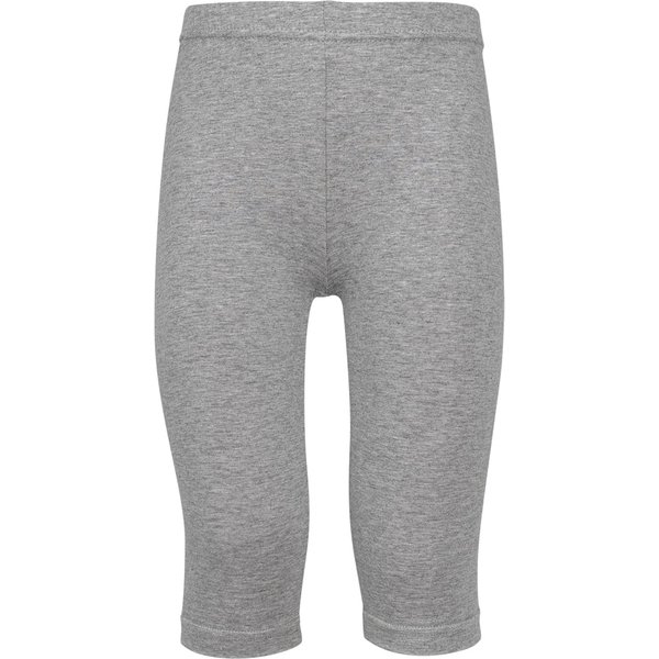 Leggings Capri pour enfants en coton – Gris chiné – 140-146