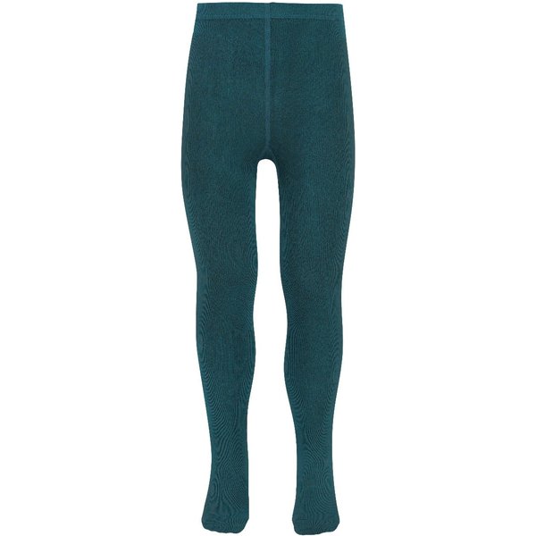 Collants en coton pour enfants – Vert océan – 122-128