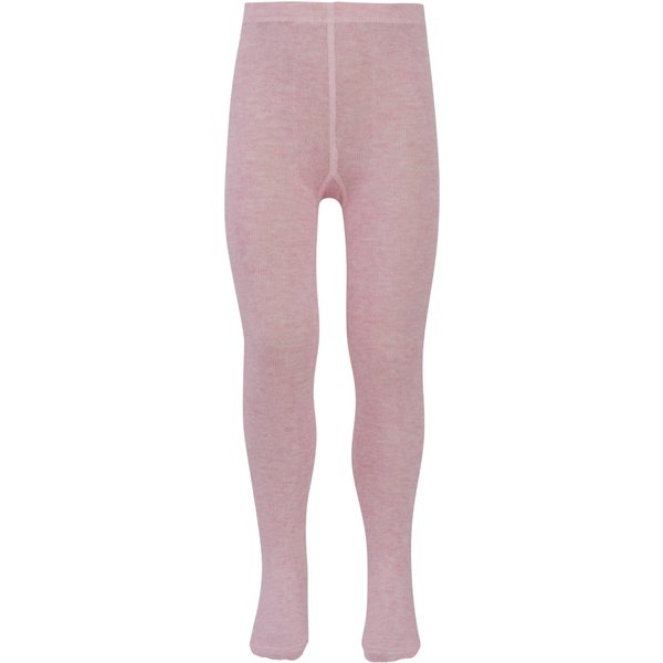 Collants en coton pour enfants – Rose chiné – 98-104
