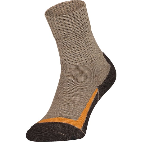 Chaussettes de randonnée en laine mérinos S12 – Beige – 46-48