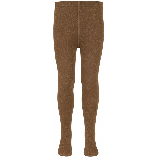 Collants en coton pailletés pour filles - Toffee Melange - 98-104