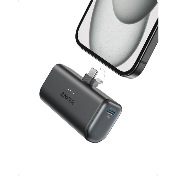 Anker 545 Nano Powerbank, Schwarz, USB-C, 5.000 Mah-image