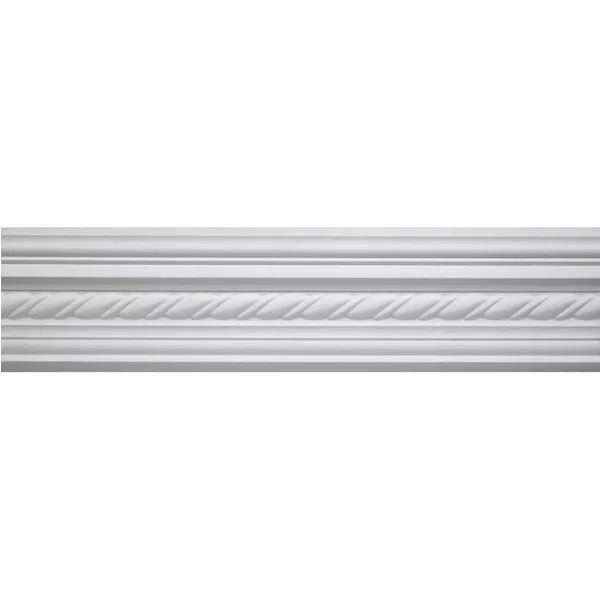 Upvc Rope Cornice Coving White 140Mm X 2.9M