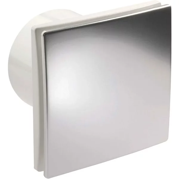 Manrose Wall Fan Deco Aluminium Finish Timer Model 100Mm