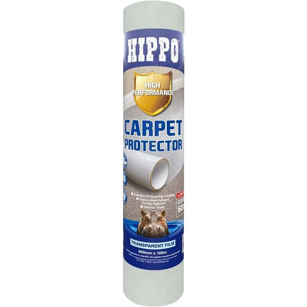 Hippo Carpet Protector 600Mm X 100M Fire Retardant
