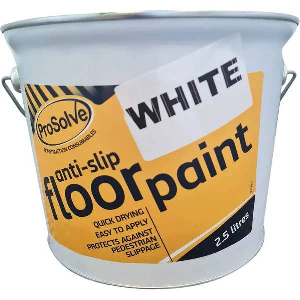 Prosolve Anti Slip Floor Paint White 2.5L