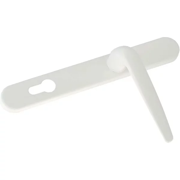 Yale Essentials Long Backplate Door Handle White