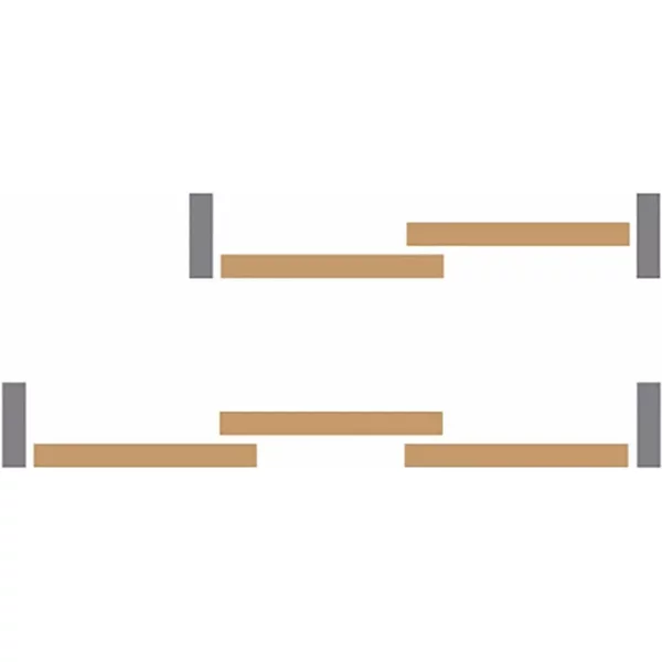 Ares2 Sliding Door Track 2400Mm For 3 Doors