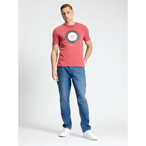 Signature Target Tee Pale Khaki