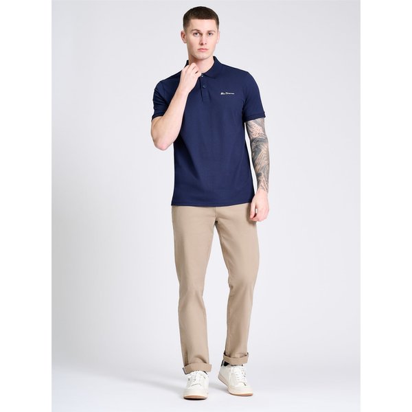 Non Tipped Polo Dark Navy