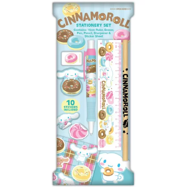 BlueSkyStudios Sanrio Schreibwarenset Cinnamoroll 6teilig