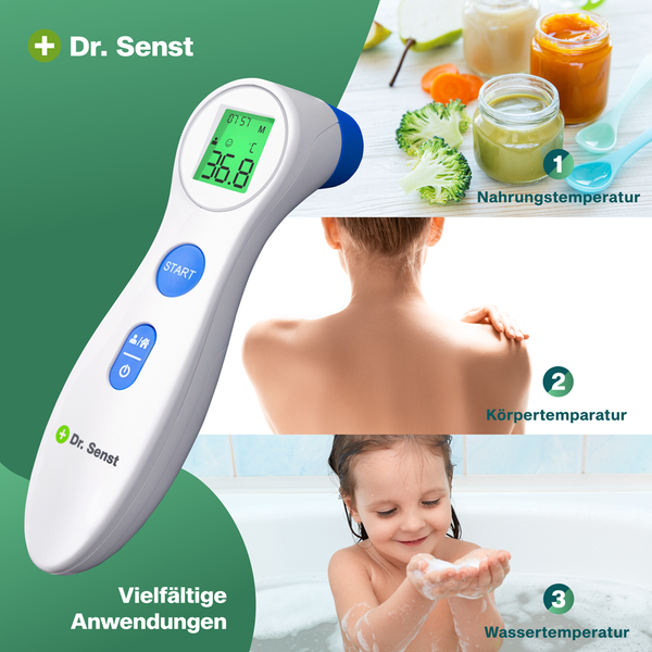 Dr. Senst Infrarot Stirn Fieberthermometer DET-306