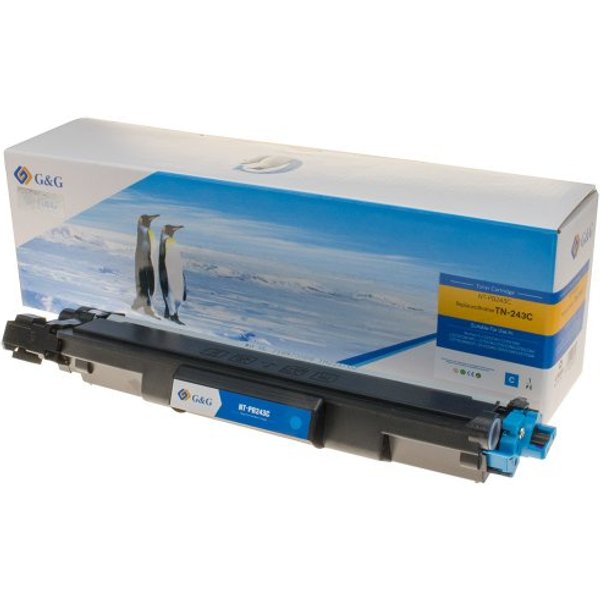 G&G Toner kompatibel mit Brother TN-243C Cyan