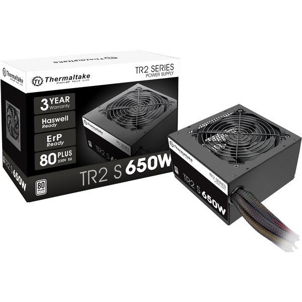 Netzteil Thermaltake TR2 S 650W ATX 80+ Black retail
