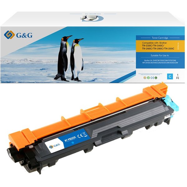 G&G Toner kompatibel mit Brother TN-241C/242C/245C/246C