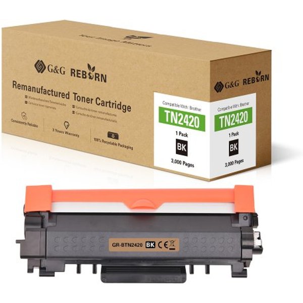 G&G Reborn-Toner kompatibel mit Brother TN-2420