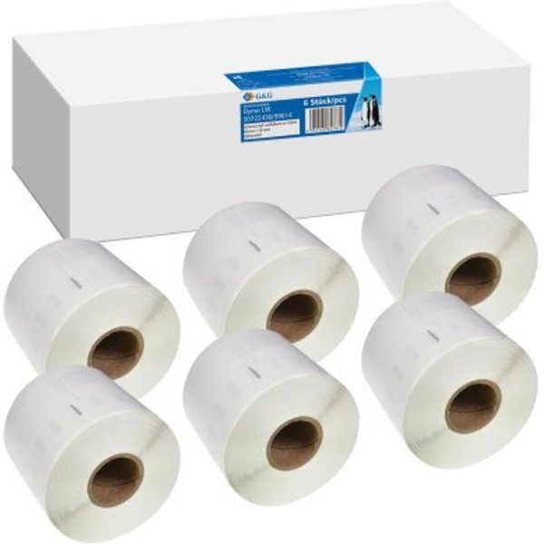 G&G | Ninestar Etiketten Kompatibel ersetzt Dymo 99014 s0722430