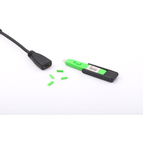 Smart Keeper Mini"Mini-HDMI Port" Blocker grün 4 Stk.+Key