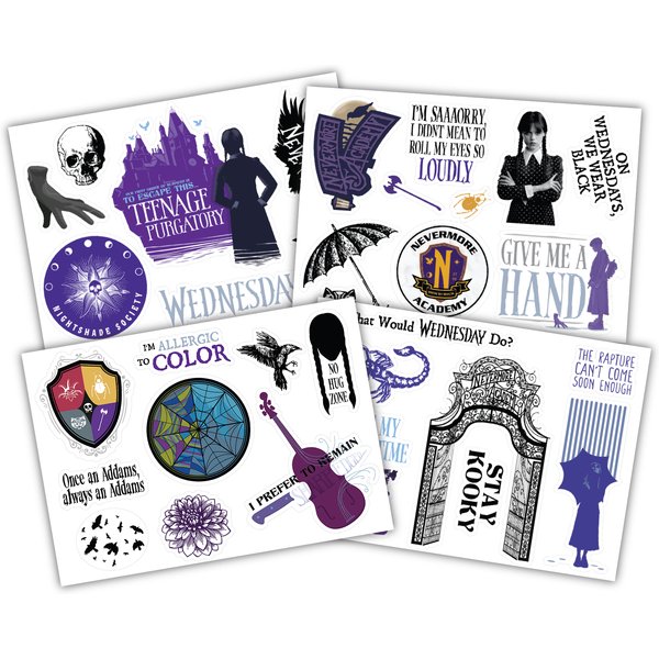 Wednesday - Tech Sticker Set