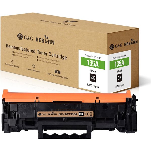 G&G | Ninestar Reborn-Toner kompatibel mit HP 135A W1350A - Kompatibel - Tonereinheit