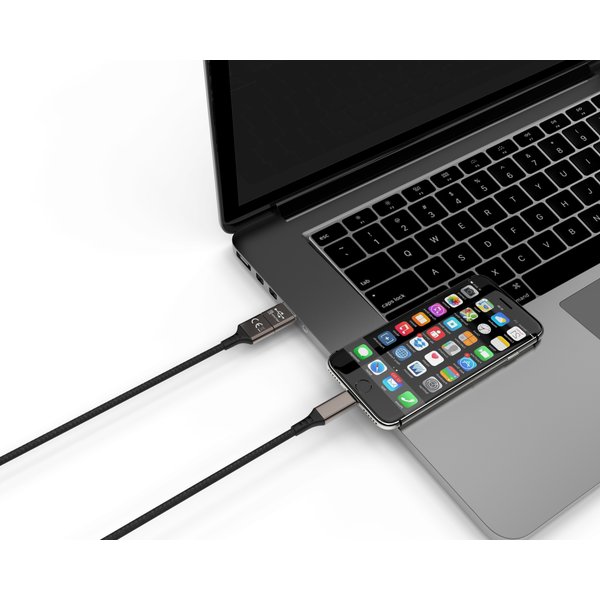 smrter SPEEDY Ladekabel Typ Lightning black retail - Kabel - Digital/Daten