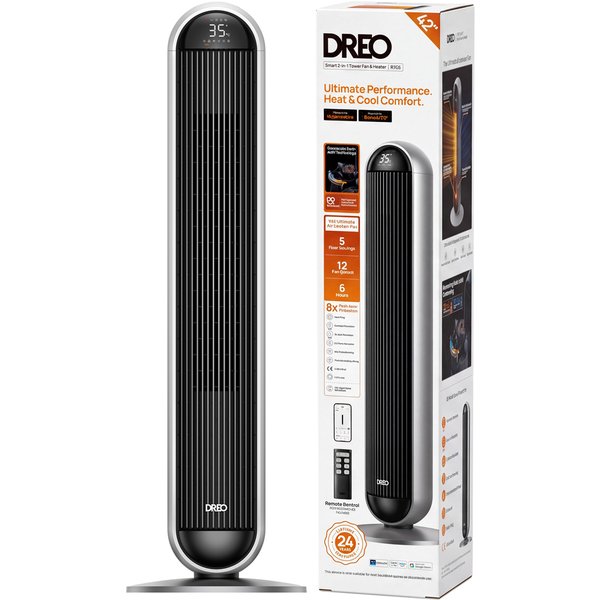 Dreo 2 in 1 Tower Fan & Heater HSH016S -Smart- Speditionsversand