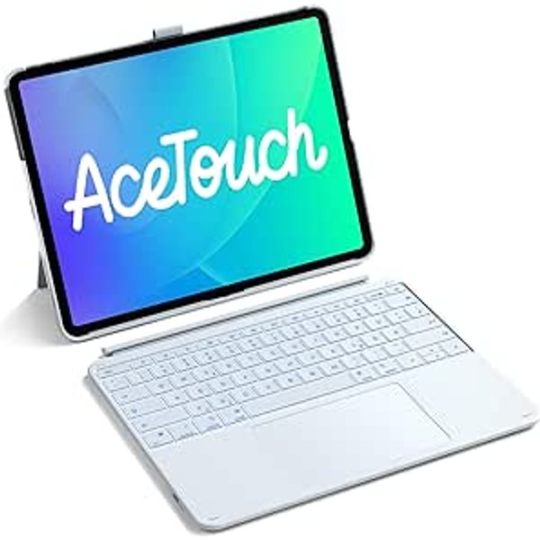 Inateck Keyboard iPad 13" Compatible QWERTZ blue - Tastatur