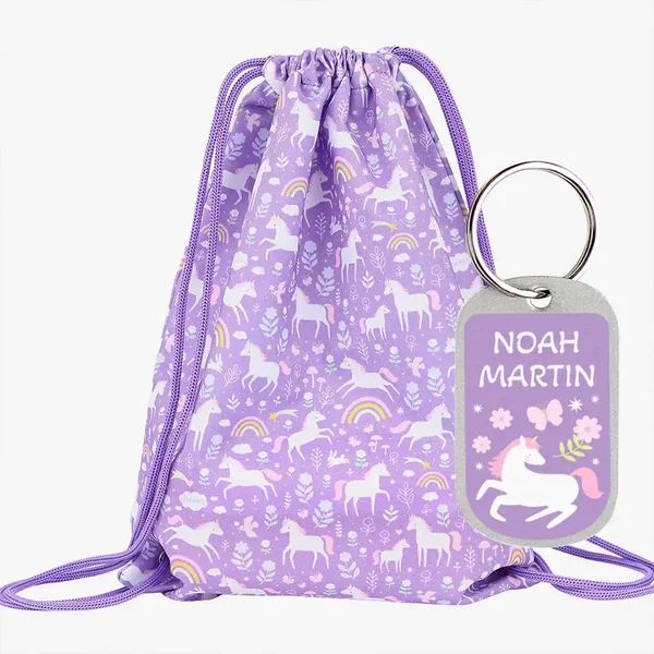 Beutel-Rucksack Unicorn Dreams von A Little Lovely Company