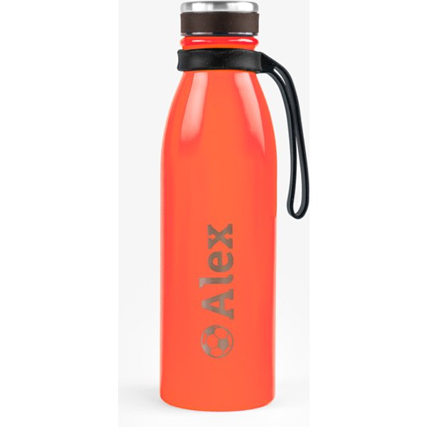 Personalisierte Thermosflasche - Tandem 500 ml Neon-Koralle