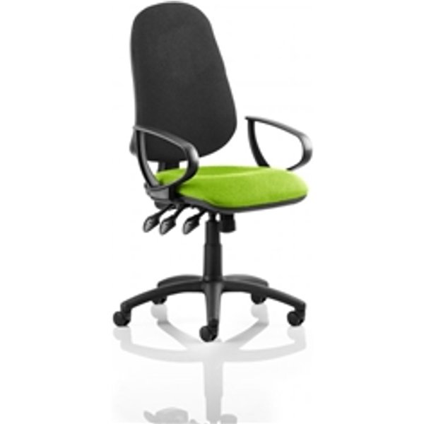 Eclipse Plus XL Lever Task Operator Chair With Loop Arms Bespoke