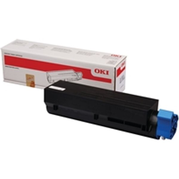 OKI Laser Toner Cartridge Page Life 3500pp Black Ref 45807102 162925