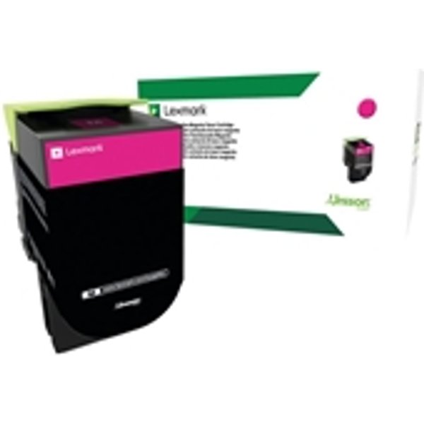 Lexmark 702M Laser Toner Cartridge Return Programme Page Life 1000pp