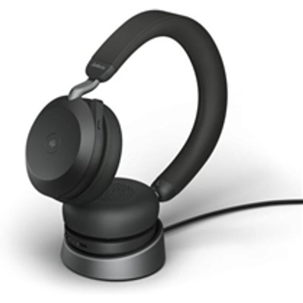 Jabra Evolve2 75 USB-A MS Stereo Headset with Desk Stand 32785J