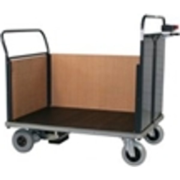 Powered Platform Truck - Steel End with Timber Side & Opp End - Small