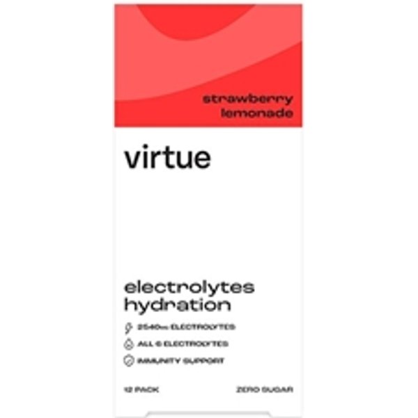 Virtue Electrolytes Hydration Strawberry Lemonade 12x5g Pack of 1