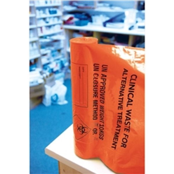 Polyco Clinical Waste Alternative Treatment Heavy Duty Sack Rolls 90L