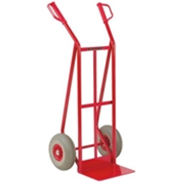 Red General Purpose Hand Truck Foam Tyres Load capacity 250kg 308075