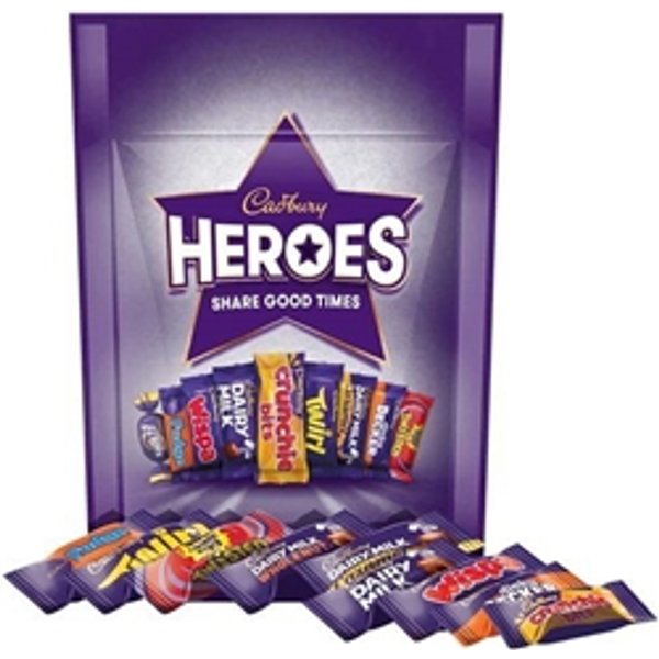 Cadbury Dairy Milk Heroes Chocolate Pouch 270g