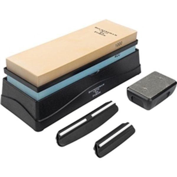 Rockingham Forge Ceramic Stone (Coarse/ Medium) Sharpening Kit