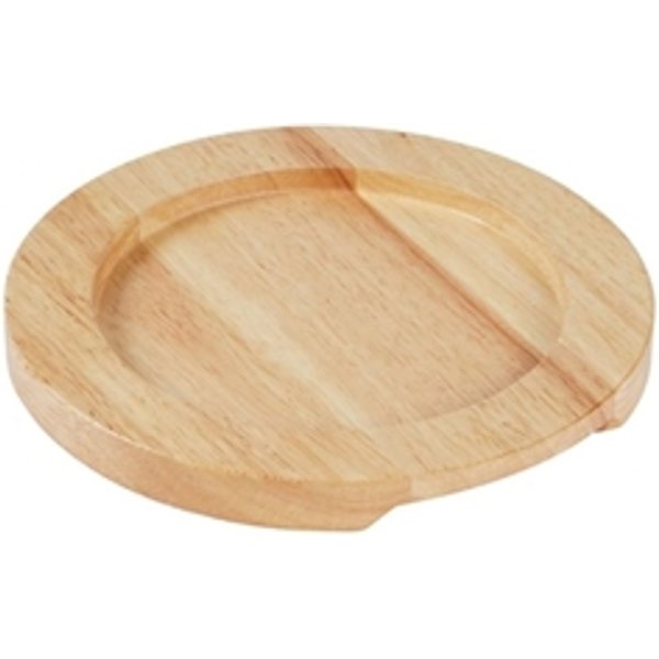 Olympia Hevea Board for Cast Iron Round Eared Dish 210mm for GJ554