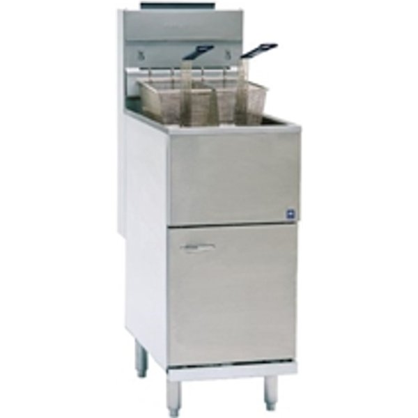 Pitco Free Standing Natural Gas Fryer CE-35CS
