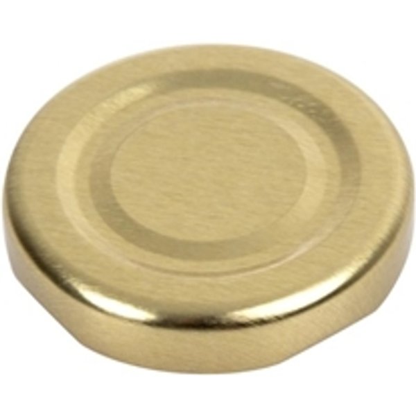 Artis Gold Cap for Mini Milk Bottles (Pack of 18)