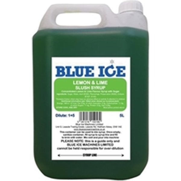 Blue Ice Lemon & Lime Slush Drink Mix 5L