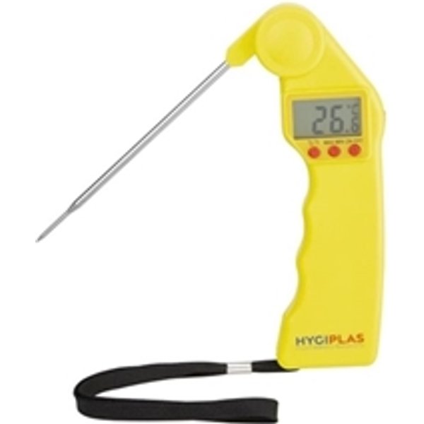 Hygiplas Easytemp Colour Coded Yellow Thermometer
