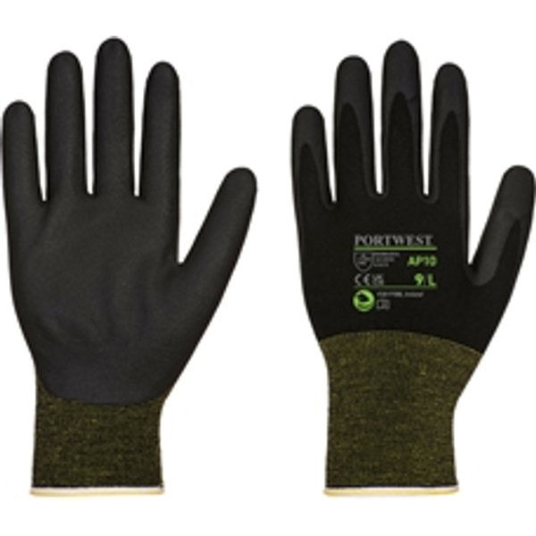 NPR15 Nitrile Bamboo (Pk12) (Black) XXL