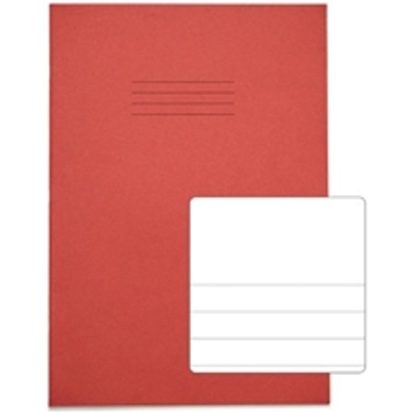 Rhino A4 Red Project Book 32 Page - Pack of 100