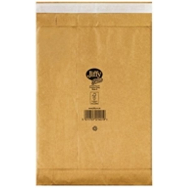 Jiffy Padded Bag Size 4 225x343mm Gold PB-4 Pack of 100 JPB-4 JFP4